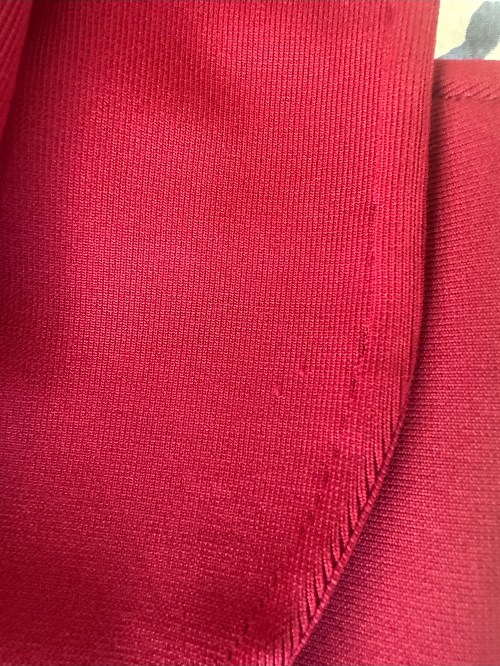 One-Shoulder Red Ruffle Bodycon Dress Size M - Picture 7 of 10